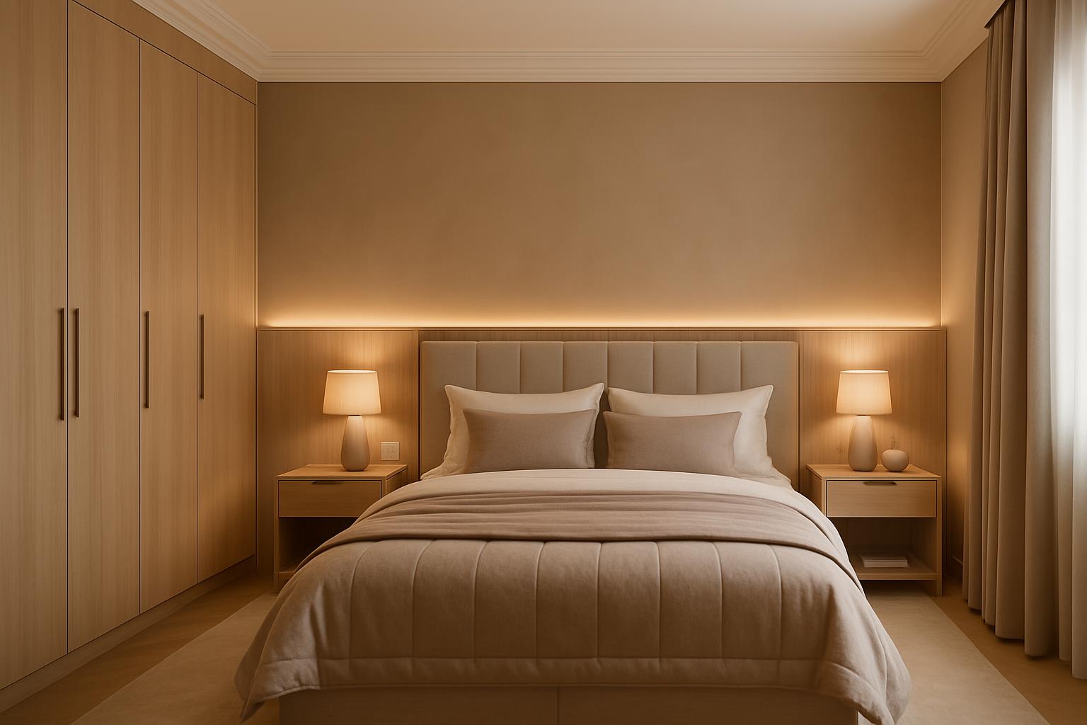 Quarto de casal planejado